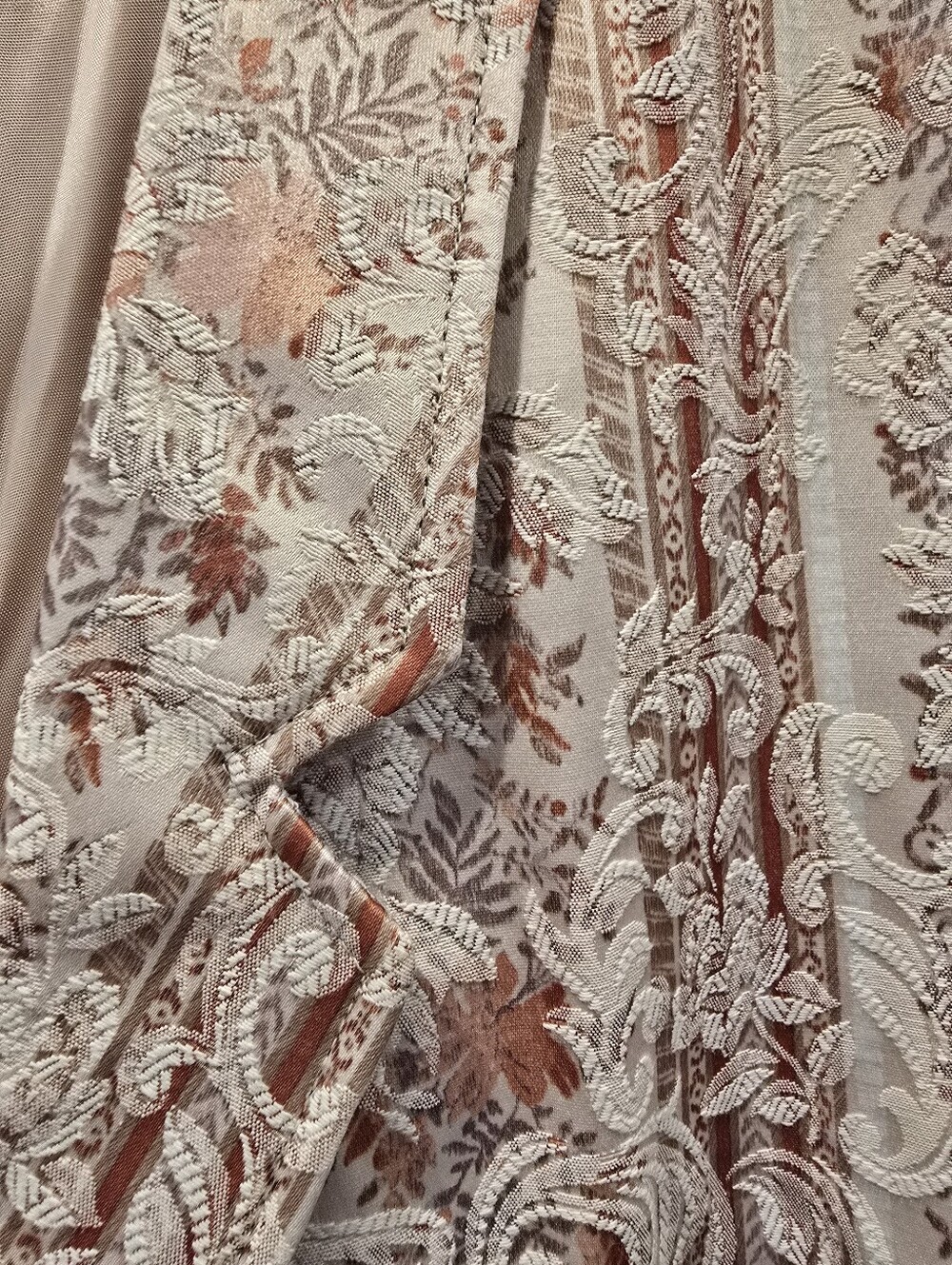 Mens XXL Classic Old West Styles Vest Western Paisley Brocade Pockets Cowboy - Picture 4 of 7
